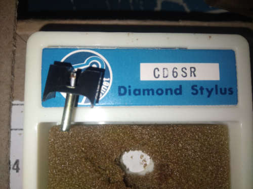 Comet Diamond Cartridge Stylus CD6SR / Needle for Record Player