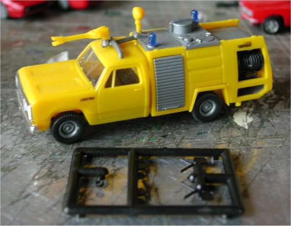 Roco Dodge Fire Truck - 1/87 Scale