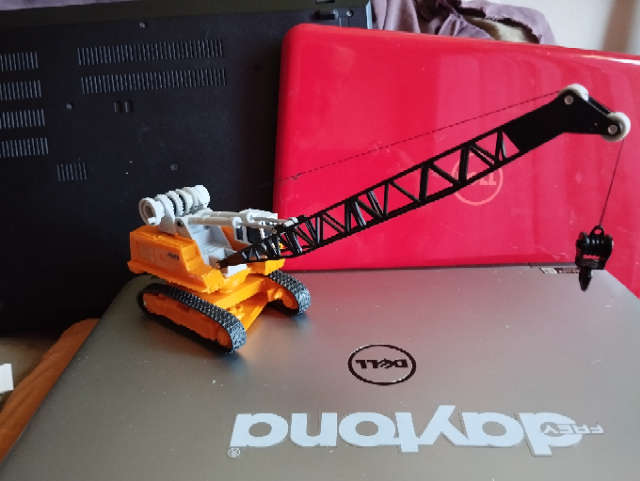 Set of 2 construction Vehicles - Excavator and Crane `ALTAS`