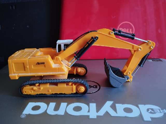 Set of 2 construction Vehicles - Excavator and Crane `ALTAS`