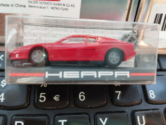 Herpa Ferrari Testerossa - 1/87 Scale