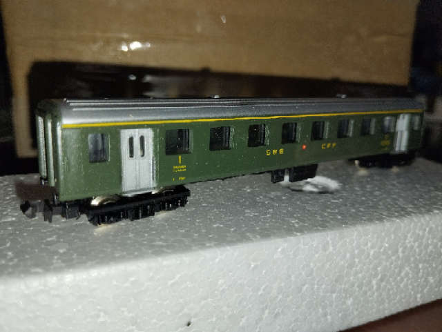 Lima SBB CFF 1st Class Suburban Coach - N