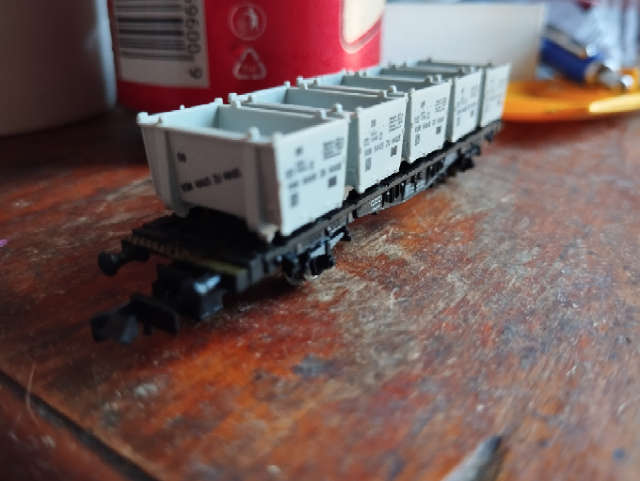 Fleischmann DB House to House Container Wagon 8231  - N