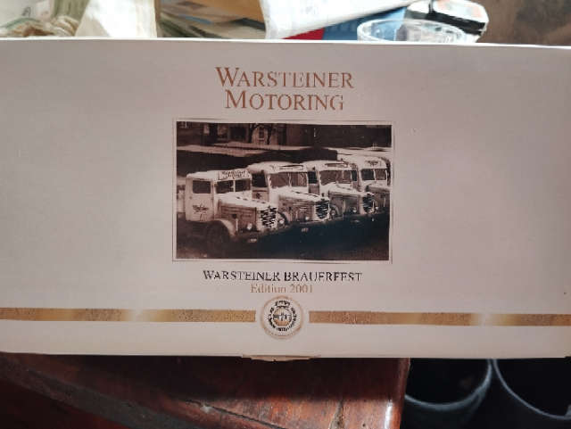 Wiking Collectors Set 3 Vehicles - Warsteiner Brauerfest 2001 - 1/87 Scale