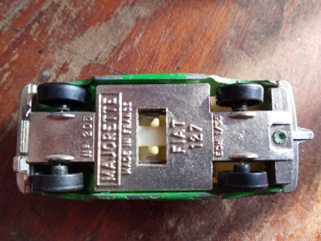 Majorette Fiat 127 with Dog