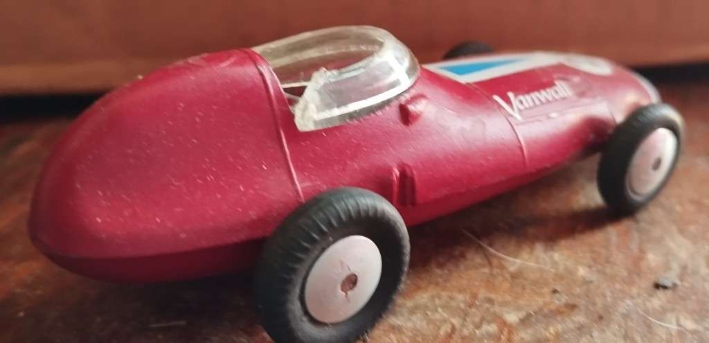 Vintage Corgi Vauxhall Racing Car