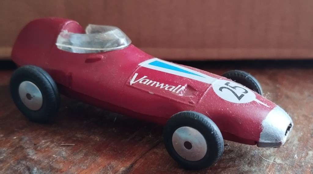 Vintage Corgi Vauxhall Racing Car