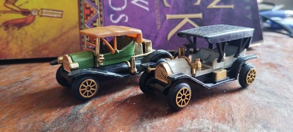 Set of 2 Hong Kong Oldtimers - Simplex & Model T Ford