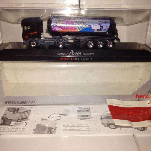 Herpa Scania Silo Tanker - 1/87 Scale