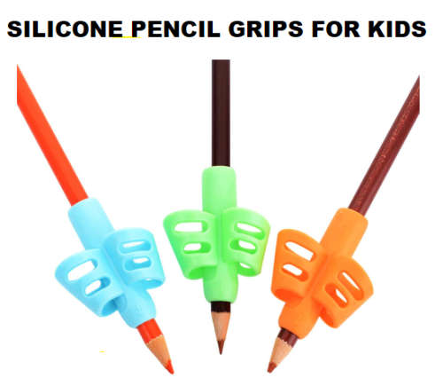 3 piece Pencil Grip holders for kids