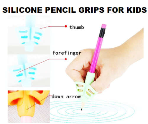 3 piece Pencil Grip holders for kids