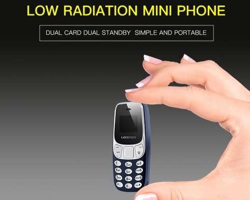 Smallest Phone in the World BM10 dual sim