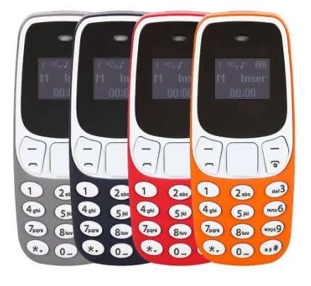 Smallest Phone in the World BM10 dual sim