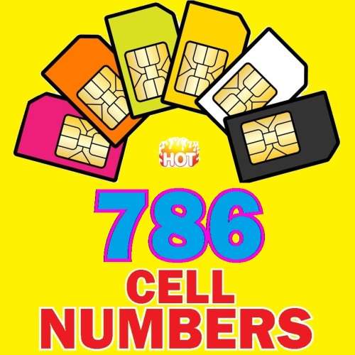 UNIQUE PREMIUM 786 CELL NUMBER- 063 9556 786 - NO SHIPPING COST!