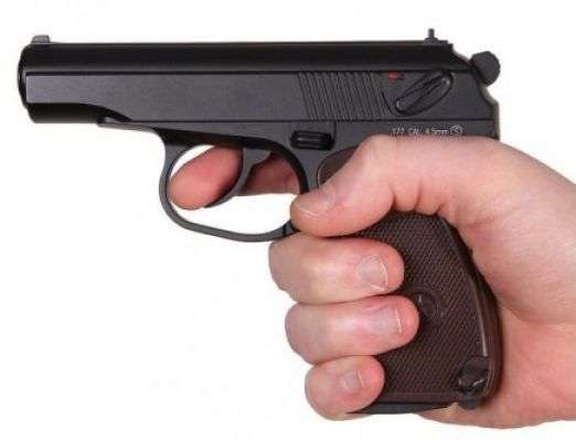 KWC MP654K Makarov CO2 Pistol (4.5mm)  .177 calibre (4.5mm) Full Metal