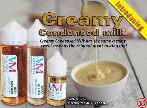 VapeMix - eJuice Bar - Creamy Condensed Milk