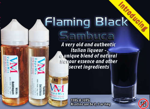VapeMix - eJuice Bar - Flaming Black Sambuca