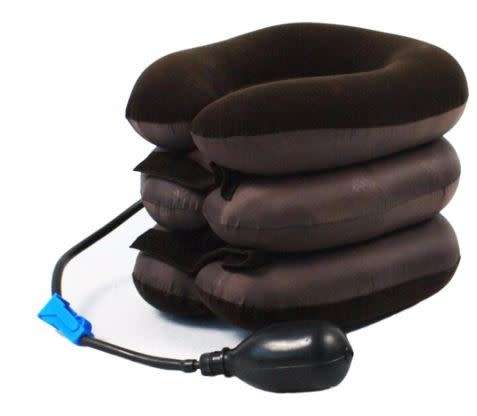 neck cervical traction device inflatable collar