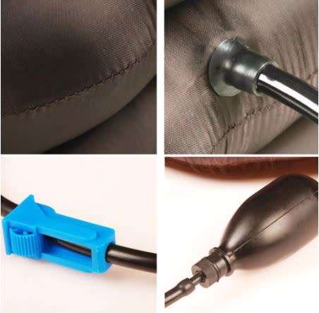 neck cervical traction device inflatable collar