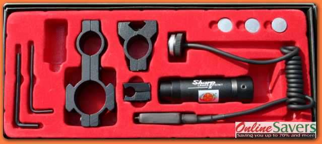 Pistol and Rifle Laser Sight kit