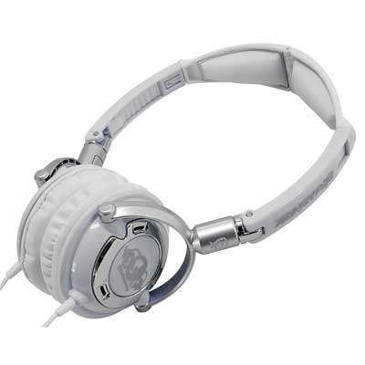 SkullCandy..  Lowrider - White Chrome..  New Sealed. Stock Clearence
