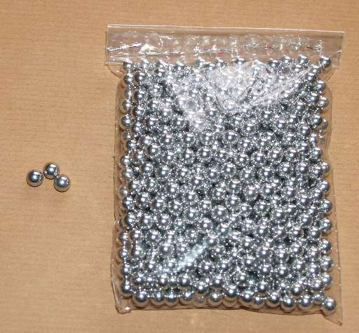 In Stock - LIMITED - BB Metal 6mm - A GRADE - 500 Pack - Aluminum
