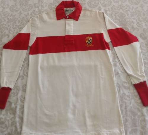 Transvaal Match Worn Rugby Jersey - 70's 80's - Very nice jersey, no color fading. Bright white/red