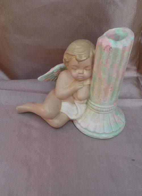 Cherub Candlestick
