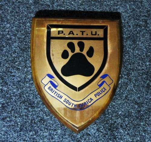 British South African Police Plaque