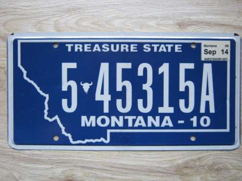 Original American license plate, must have for your bar or mancave