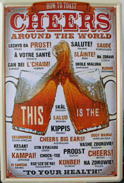 Metal bar signs, a Must have for you braai room