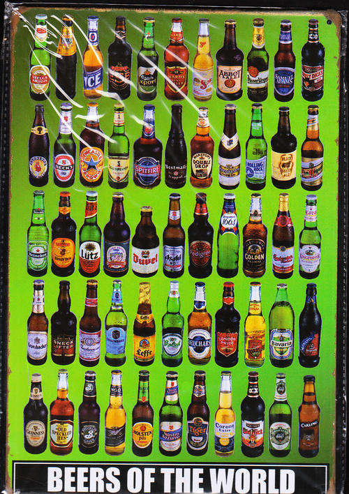 Metal bar signs, a Must have for you braai room