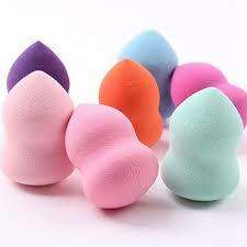 Puff make-up sponges (various colours)