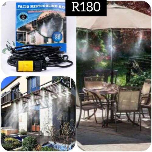 Patio Mist Cooling Kit (17 m - 15 nozzles)
