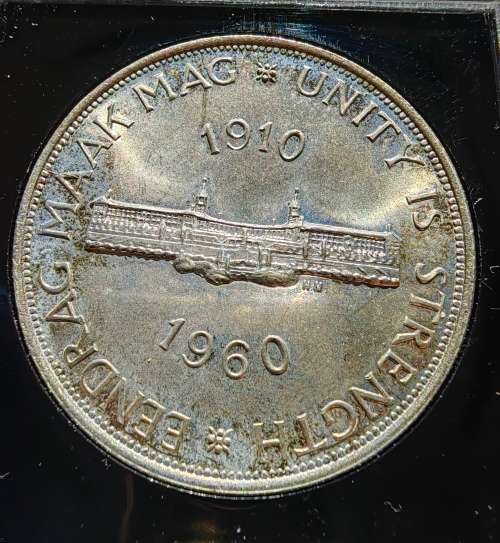 R1 Start!! 1960 Proof 5 Shilling in capsule!