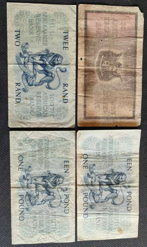 South African notes Job Lot