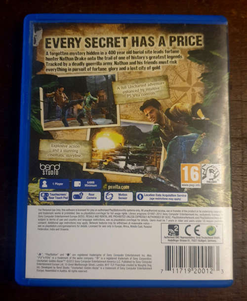 Uncharted Golden Abyss (PS Vita)