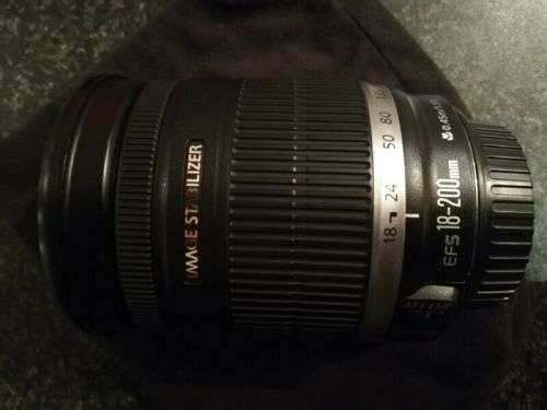 Valued at R 7 250.00 !!! Canon EF-S 18-200mm f/3.5-5.6 IS Lens