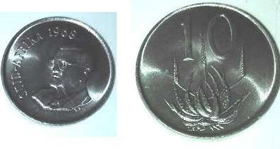 1968 - 10c Suid-Afrika - UNC