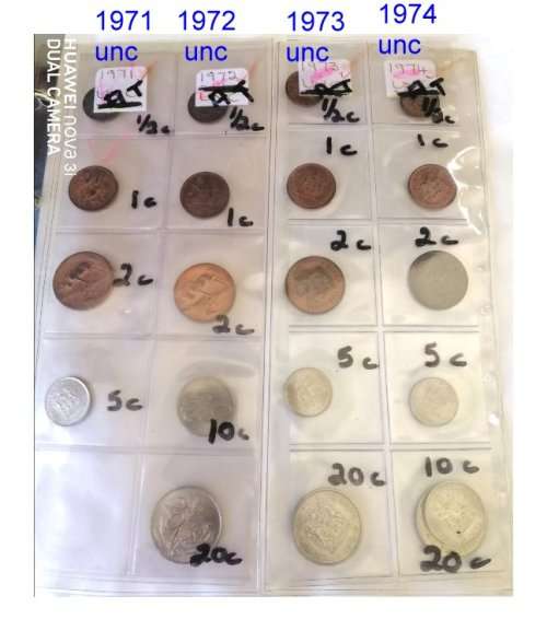 Coins in one file, 2 extra empty files, 2 coin books