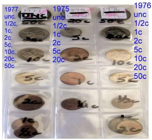 Coins in one file, 2 extra empty files, 2 coin books