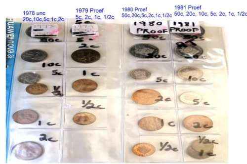 Coins in one file, 2 extra empty files, 2 coin books