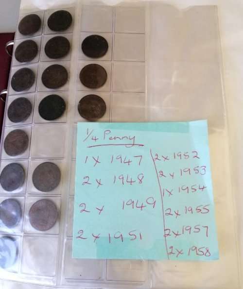 Coins in one file, 2 extra empty files, 2 coin books