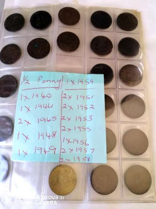 Coins in one file, 2 extra empty files, 2 coin books