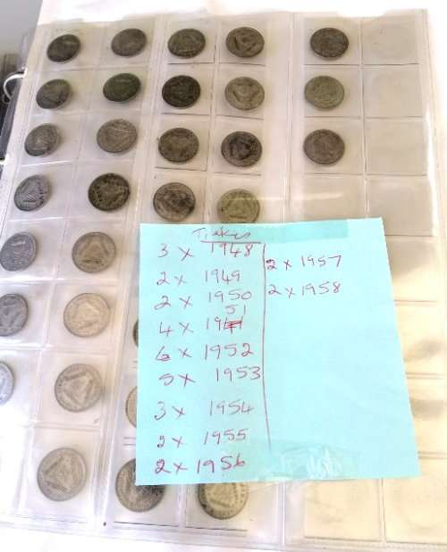 Coins in one file, 2 extra empty files, 2 coin books