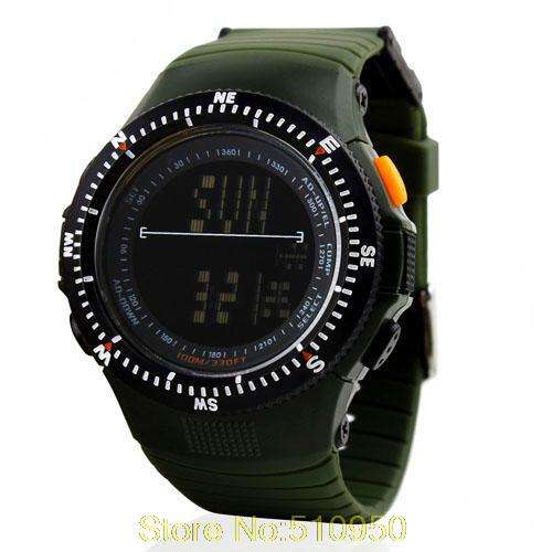 New Mens Swiss Military Tactical Watch (Green)