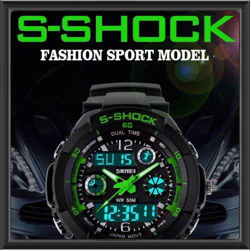 S-SHOCK OUTDOOR ADVENTURE WATCH (green)