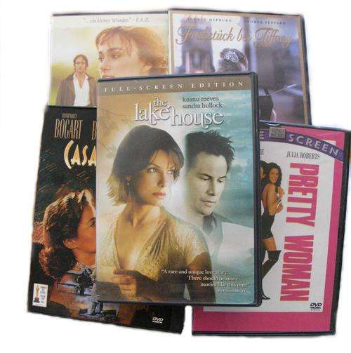Bulk Lot of 5  Romance Movies!