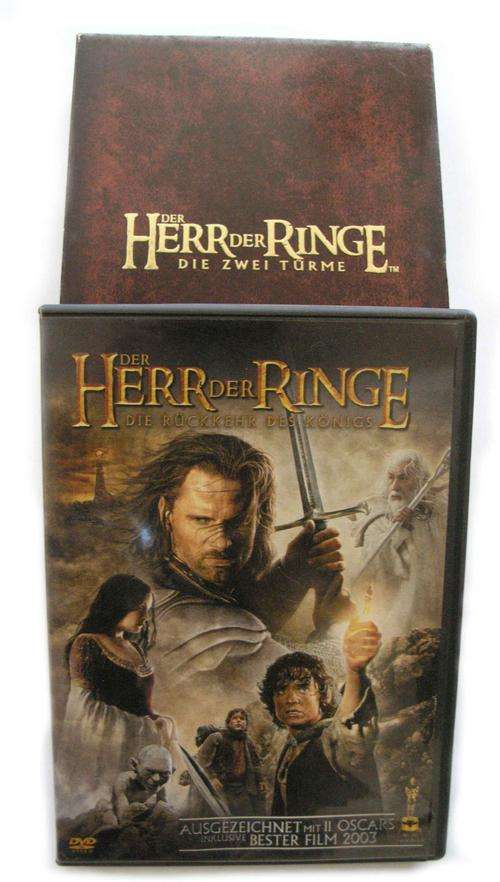 The Lord of the Rings: The Two Towers and The Return of the King (6 discs combined)