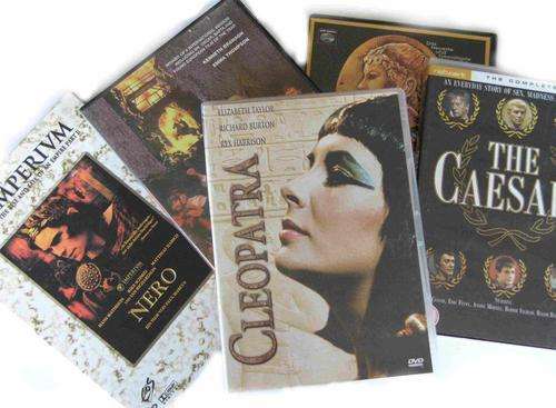 5 Historical movies (including the Complete Series of The Caesars)